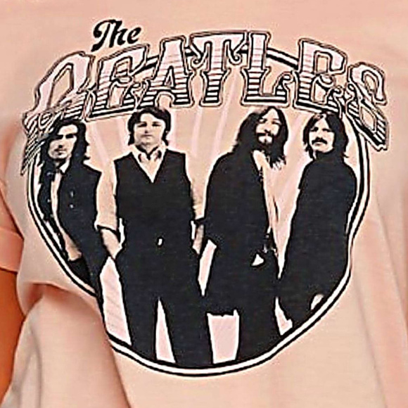 Beatles Come Together rock Denizen Levi's Official T-Shirt M NWT - Picture 2 of 4